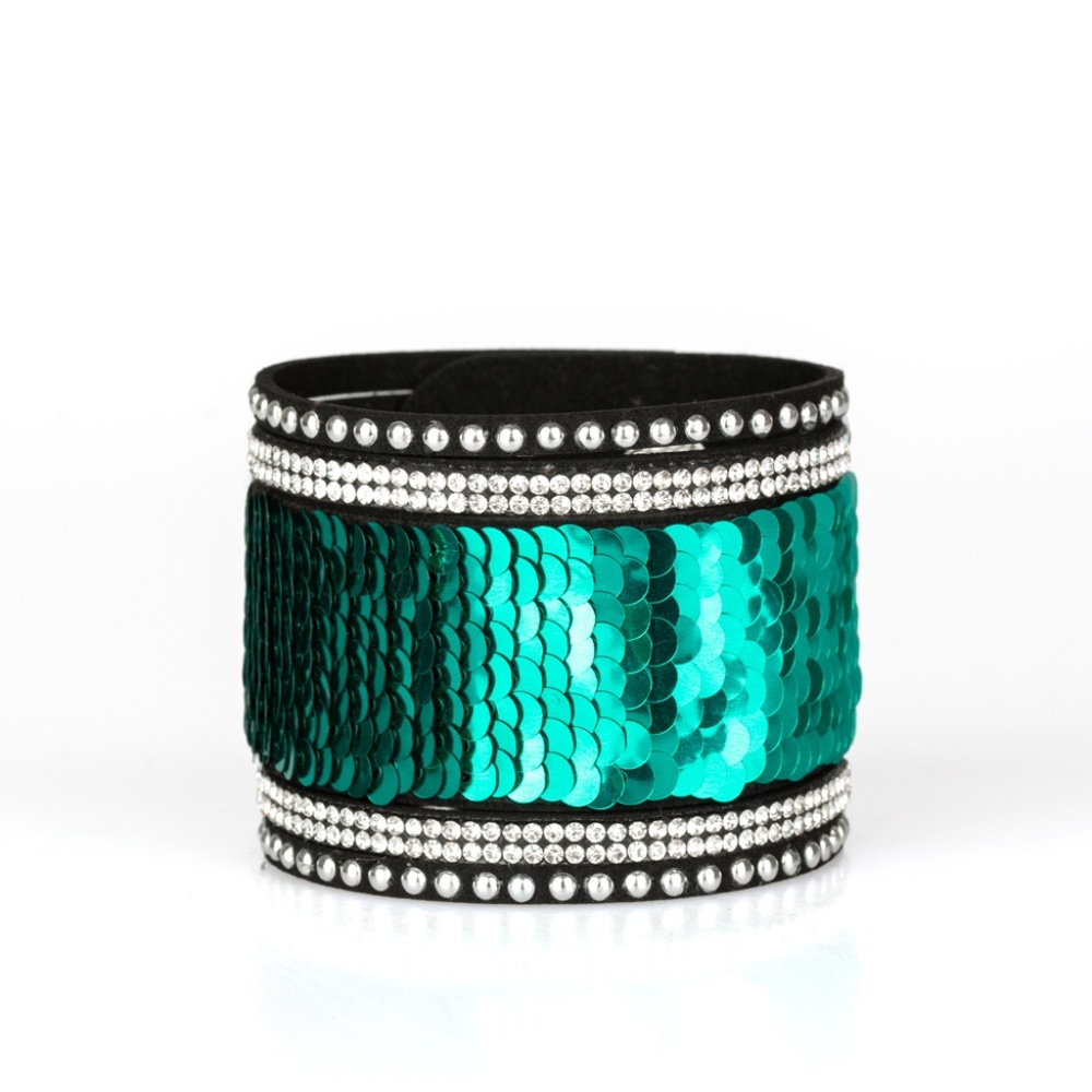 Mermaid Service Bracelet - Green